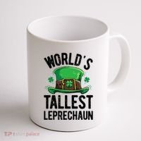 World's Tallest Leprechaun St Patricks Day Funny Gift Meaningful Gift Coffee Mug thumb 1