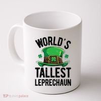 World's Tallest Leprechaun St Patricks Day Funny Gift Meaningful Gift Coffee Mug thumb 0