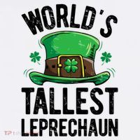 World's Tallest Leprechaun St Patricks Day Funny Gift Meaningful Gift Women's Hoodie thumb 2