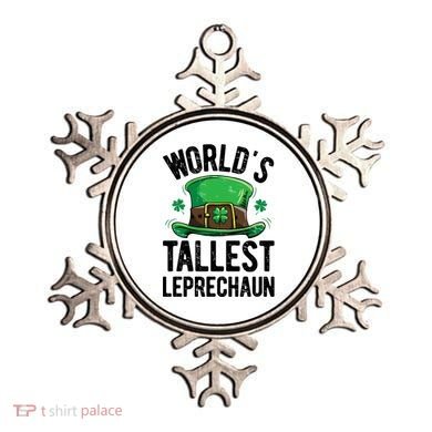 World's Tallest Leprechaun St Patricks Day Funny Gift Meaningful Gift Ornament