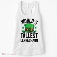 World's Tallest Leprechaun St Patricks Day Funny Gift Meaningful Gift Women's Tank Top thumb 0