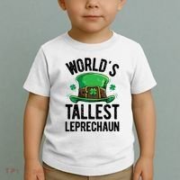 World's Tallest Leprechaun St Patricks Day Funny Gift Meaningful Gift Toddler T-Shirt thumb 2