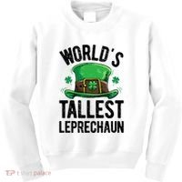 World's Tallest Leprechaun St Patricks Day Funny Gift Meaningful Gift Kids Sweatshirt thumb 0