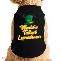 World's Tallest Leprechaun Meaningful Gift Doggie Tank thumb 0