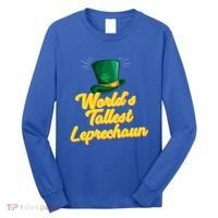 World's Tallest Leprechaun Meaningful Gift Long Sleeve Shirt thumb 0
