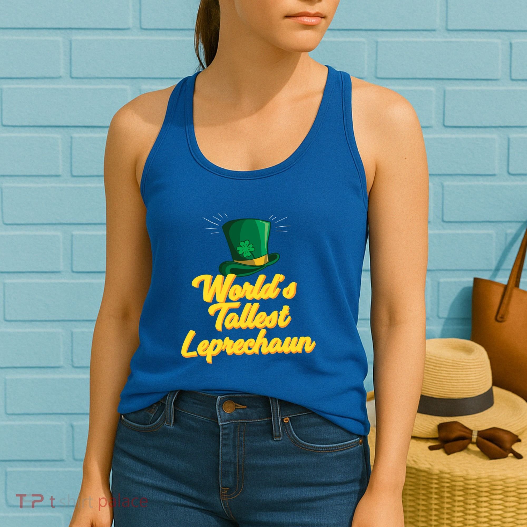 World's Tallest Leprechaun Meaningful Gift Women's Tank Top