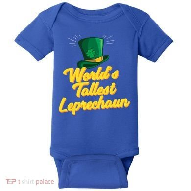 World's Tallest Leprechaun Meaningful Gift Baby Bodysuit