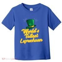 World's Tallest Leprechaun Meaningful Gift Toddler T-Shirt thumb 0