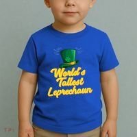 World's Tallest Leprechaun Meaningful Gift Toddler T-Shirt thumb 2