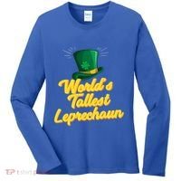 World's Tallest Leprechaun Meaningful Gift Women's Long Sleeve Shirt thumb 0