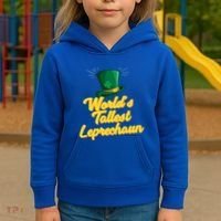 World's Tallest Leprechaun Meaningful Gift Kids Hoodie thumb 3
