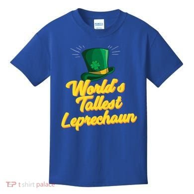 World's Tallest Leprechaun Meaningful Gift Kids T-Shirt