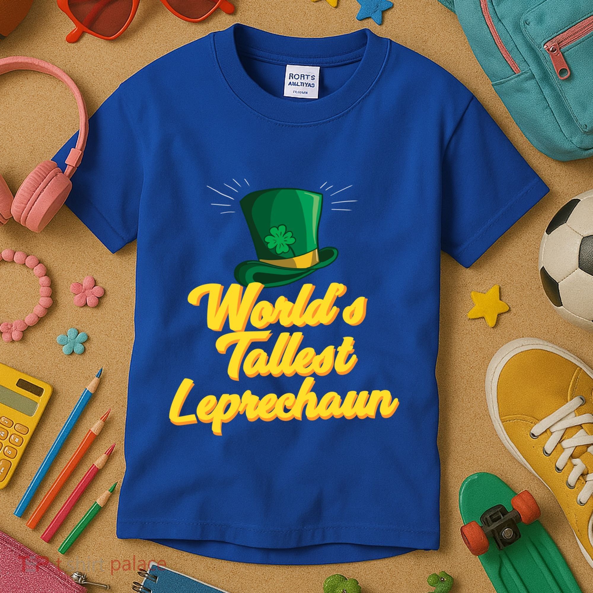 World's Tallest Leprechaun Meaningful Gift Kids T-Shirt
