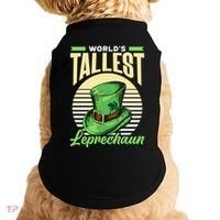 World's Tallest Leprechaun Tall Irish Ireland Gaelic St Gift Doggie Tank thumb 0