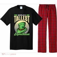 World's Tallest Leprechaun Tall Irish Ireland Gaelic St Gift Pajama Set thumb 0