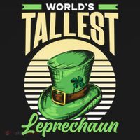 World's Tallest Leprechaun Tall Irish Ireland Gaelic St Gift Ornament thumb 1