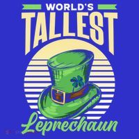 World's Tallest Leprechaun Tall Irish Ireland Gaelic St Gift Apron thumb 3