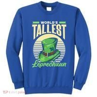 World's Tallest Leprechaun Tall Irish Ireland Gaelic St Gift Sweatshirt thumb 0