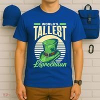 World's Tallest Leprechaun Tall Irish Ireland Gaelic St Gift T-Shirt thumb 6