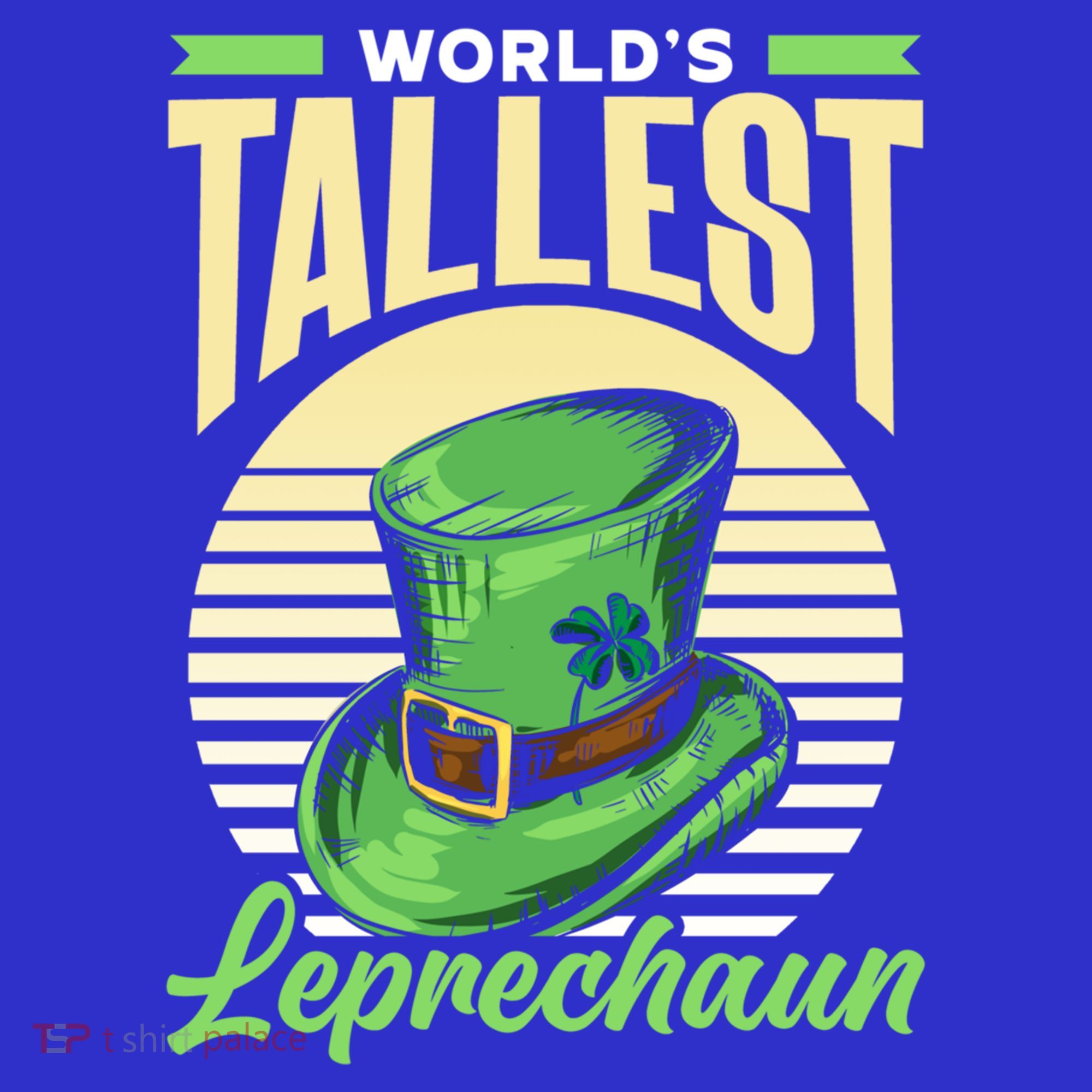 World's Tallest Leprechaun Tall Irish Ireland Gaelic St Gift Coaster
