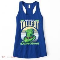 World's Tallest Leprechaun Tall Irish Ireland Gaelic St Gift Women's Tank Top thumb 0