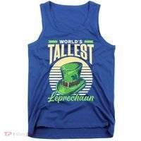 World's Tallest Leprechaun Tall Irish Ireland Gaelic St Gift Tank Top thumb 0
