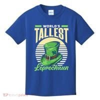 World's Tallest Leprechaun Tall Irish Ireland Gaelic St Gift Kids T-Shirt thumb 0