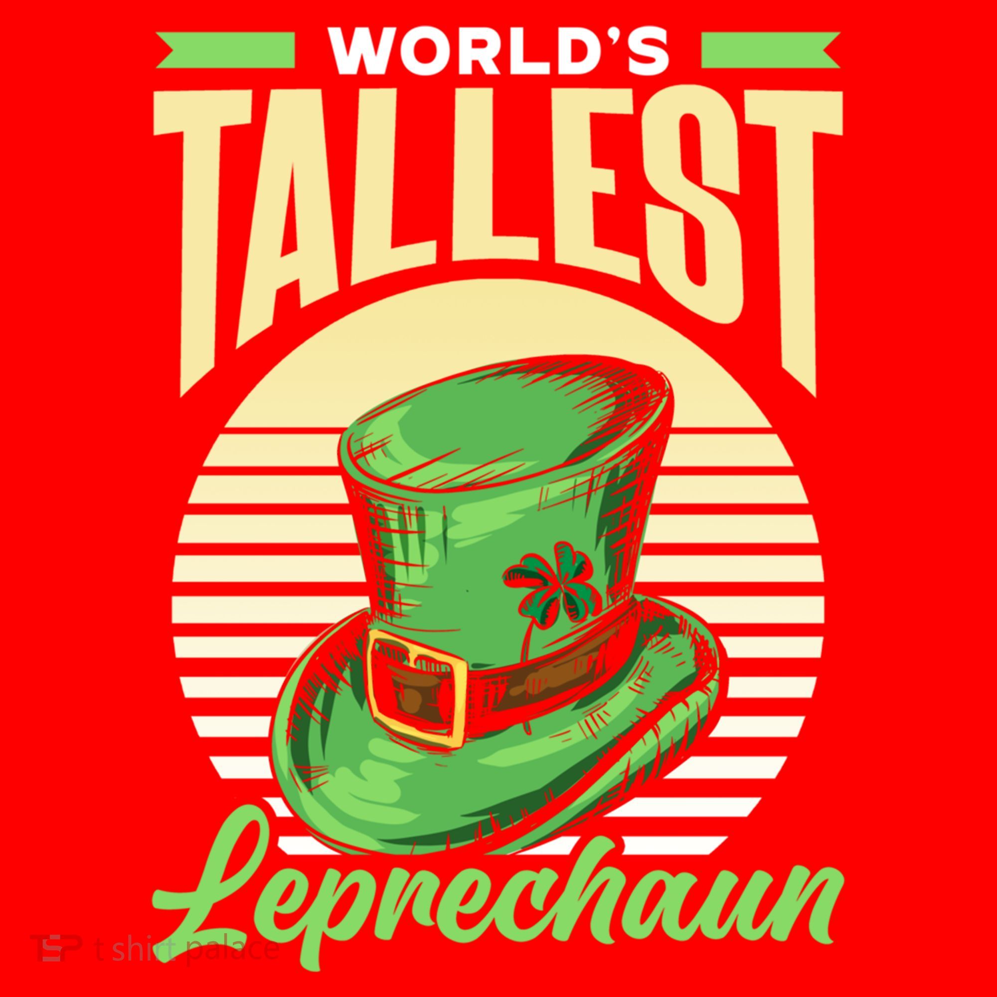 World's Tallest Leprechaun Tall Irish Ireland Gaelic St Gift Santa Hat