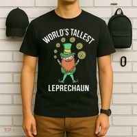 World's Tallest Leprechaun Saint Patrick's Day Gift T-Shirt thumb 6