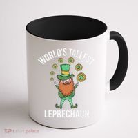 World's Tallest Leprechaun Saint Patrick's Day Gift Coffee Mug thumb 1