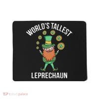 World's Tallest Leprechaun Saint Patrick's Day Gift Mousepad thumb 0