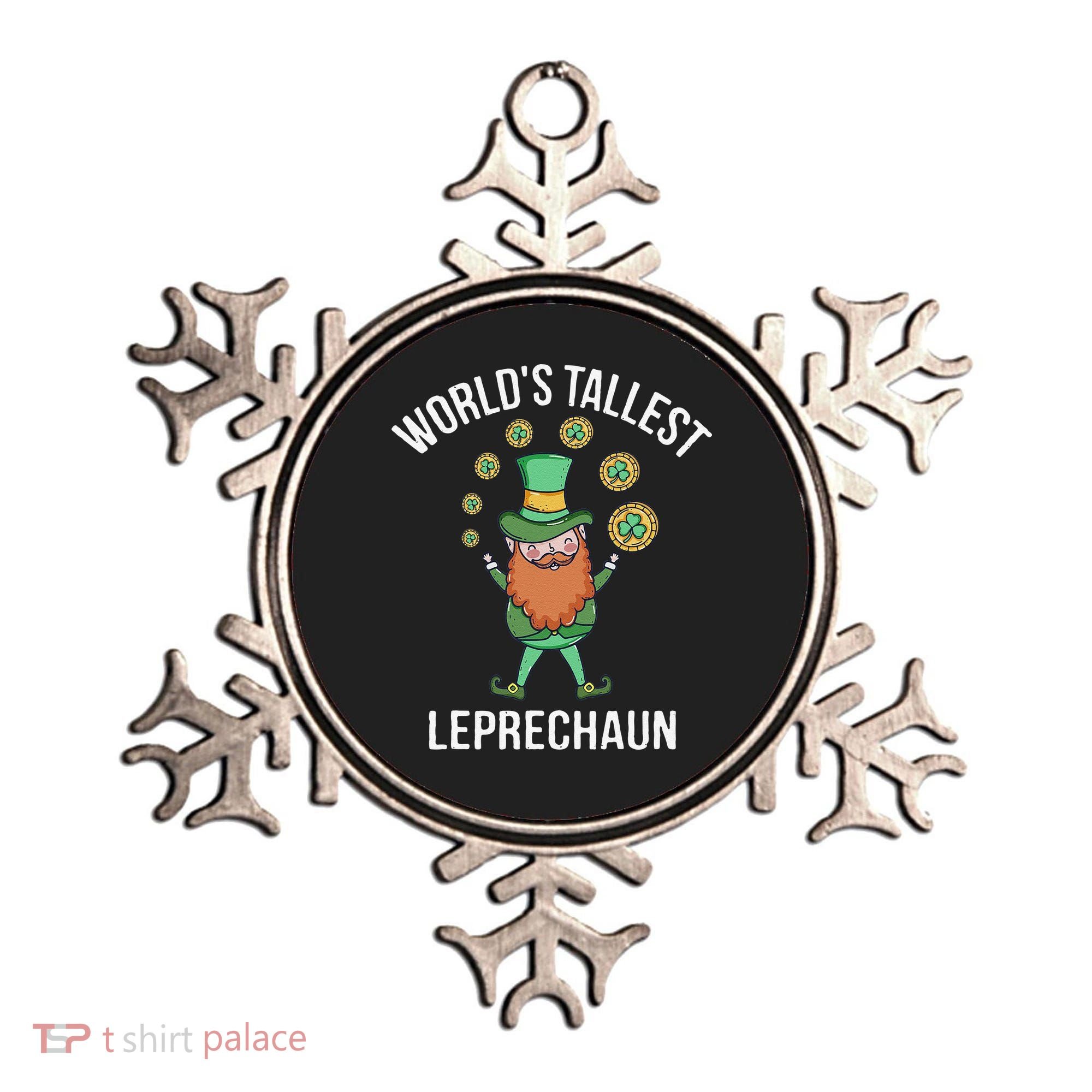 World's Tallest Leprechaun Saint Patrick's Day Gift Ornament