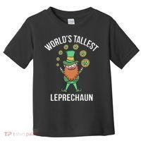 World's Tallest Leprechaun Saint Patrick's Day Gift Toddler T-Shirt thumb 0
