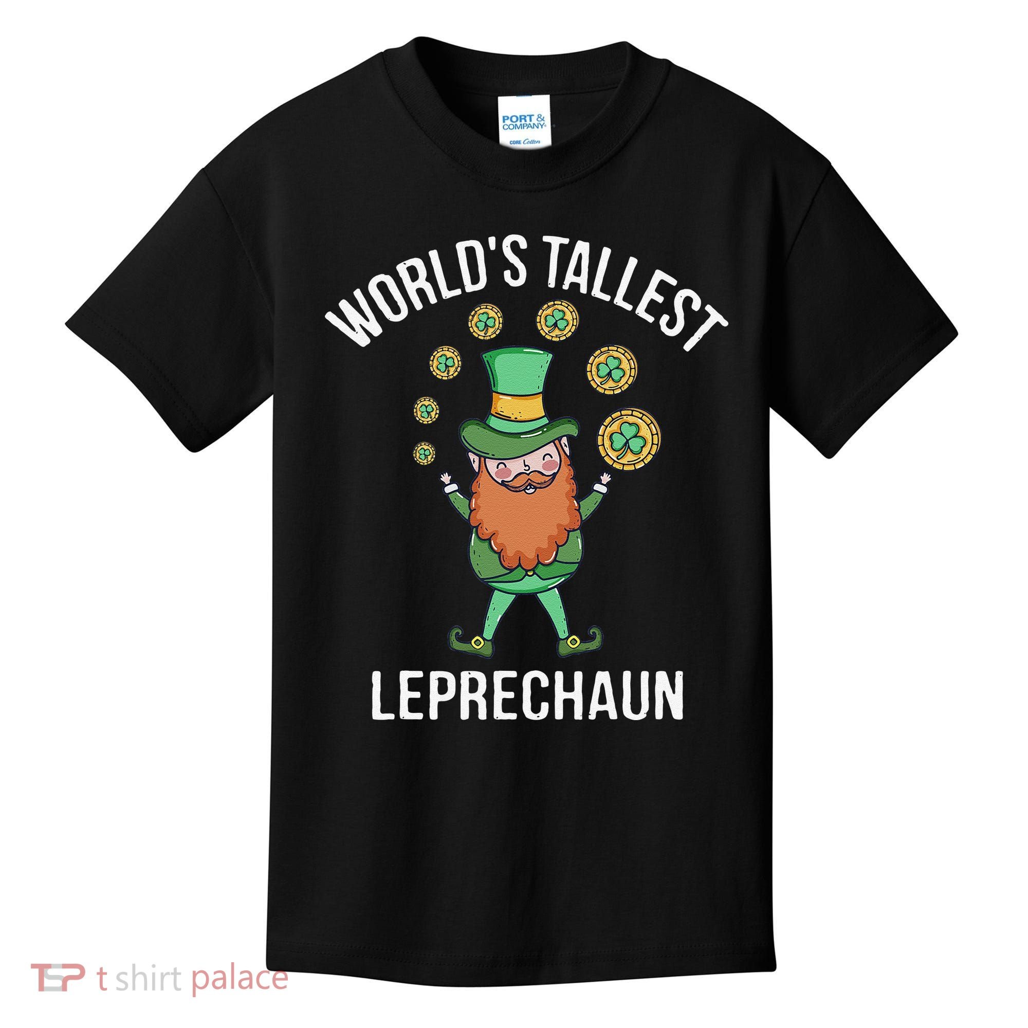 World's Tallest Leprechaun Saint Patrick's Day Gift Kids T-Shirt