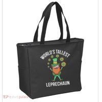 World's Tallest Leprechaun Saint Patrick's Day Gift Tote Bag thumb 2