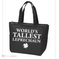 WorldS Tallest Leprechaun Clover Funny St Patricks Day Tote Bag thumb 3