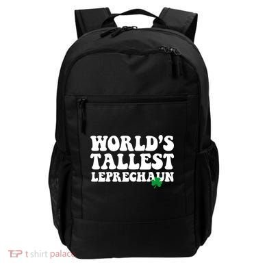 Worlds Tallest Leprechaun St Patricks Clover Backpack