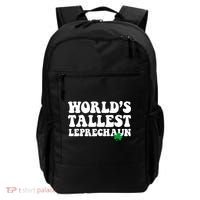 Worlds Tallest Leprechaun St Patricks Clover Backpack thumb 0