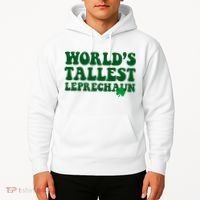 Worlds Tallest Leprechaun St Patricks Clover Hoodie thumb 2