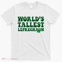 Worlds Tallest Leprechaun St Patricks Clover T-Shirt thumb 0