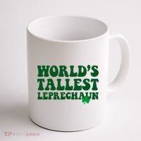 Worlds Tallest Leprechaun St Patricks Clover Coffee Mug thumb 1