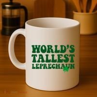 Worlds Tallest Leprechaun St Patricks Clover Coffee Mug thumb 4