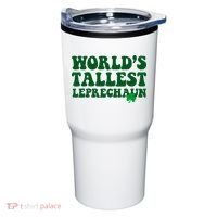 Worlds Tallest Leprechaun St Patricks Clover Tumbler thumb 0