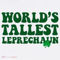 Worlds Tallest Leprechaun St Patricks Clover Mousepad thumb 1