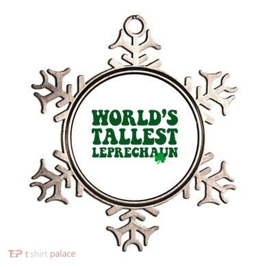 Worlds Tallest Leprechaun St Patricks Clover Ornament
