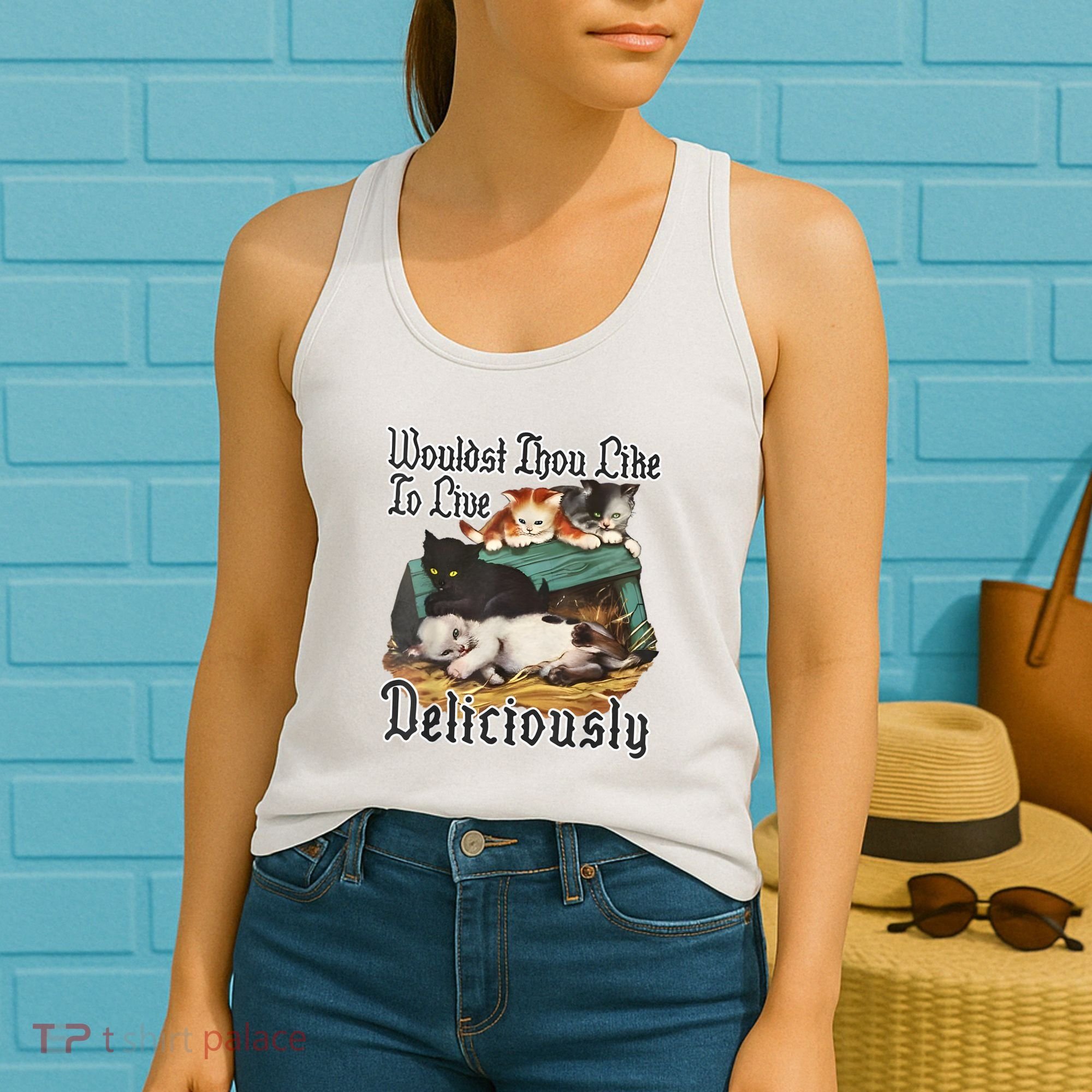Wouldst Thou Like To Live Deliciously Women's Tank Top