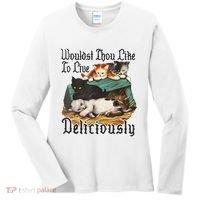Wouldst Thou Like To Live Deliciously Women's Long Sleeve Shirt thumb 0