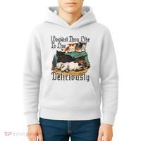 Wouldst Thou Like To Live Deliciously Kids Hoodie thumb 4