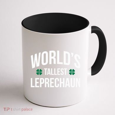 Worlds Tallest Leprechaun St Patricks Day Gift Coffee Mug back
