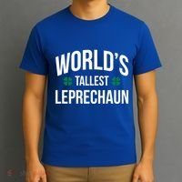 Worlds Tallest Leprechaun St Patricks Day Gift T-Shirt thumb 3